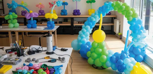 Taller de Decoración con Globos para Eventos