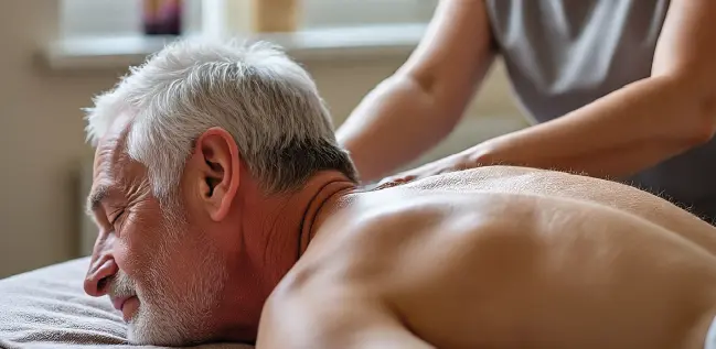 Clase de Masaje Relajante - Adulto Mayor