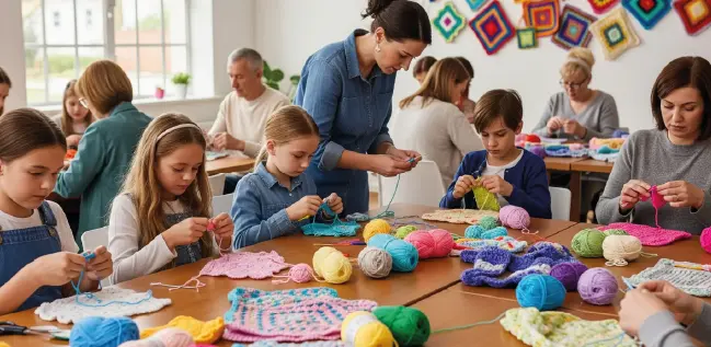 Manualidades Técnica Crochet Niños y Adultos